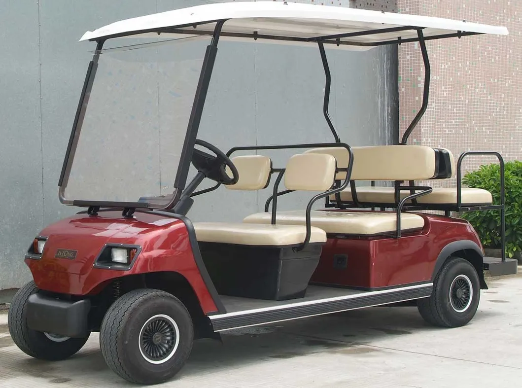 High-Speed 48V Electric Golf Cart Dash View