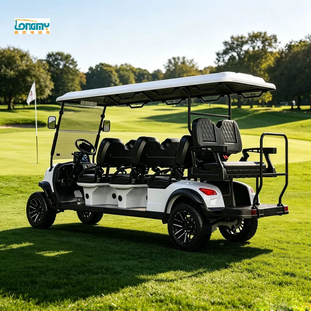 Lithium 6 Plus 2 Seater Electric Golf Cart for Villa Resort Shuttle