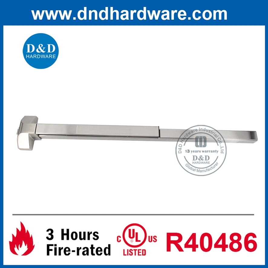 ANSI UL SS304 Commercial Door Push Bar Panic Bar Panic Exit Device