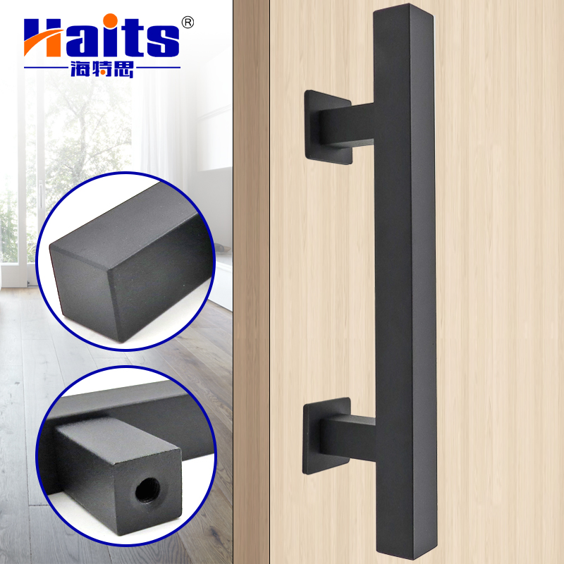 Sliding Barn Door Pull Flush Handle Hardware Set Gold Barn Door Handle Stainless Steel Sliding Barn Door Pipe Handle Pull