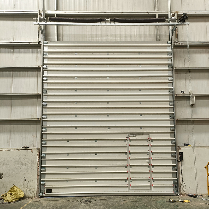 Thermal Insulated Sectional Door for Cold Storage Facilities and Industrial Overhead Use