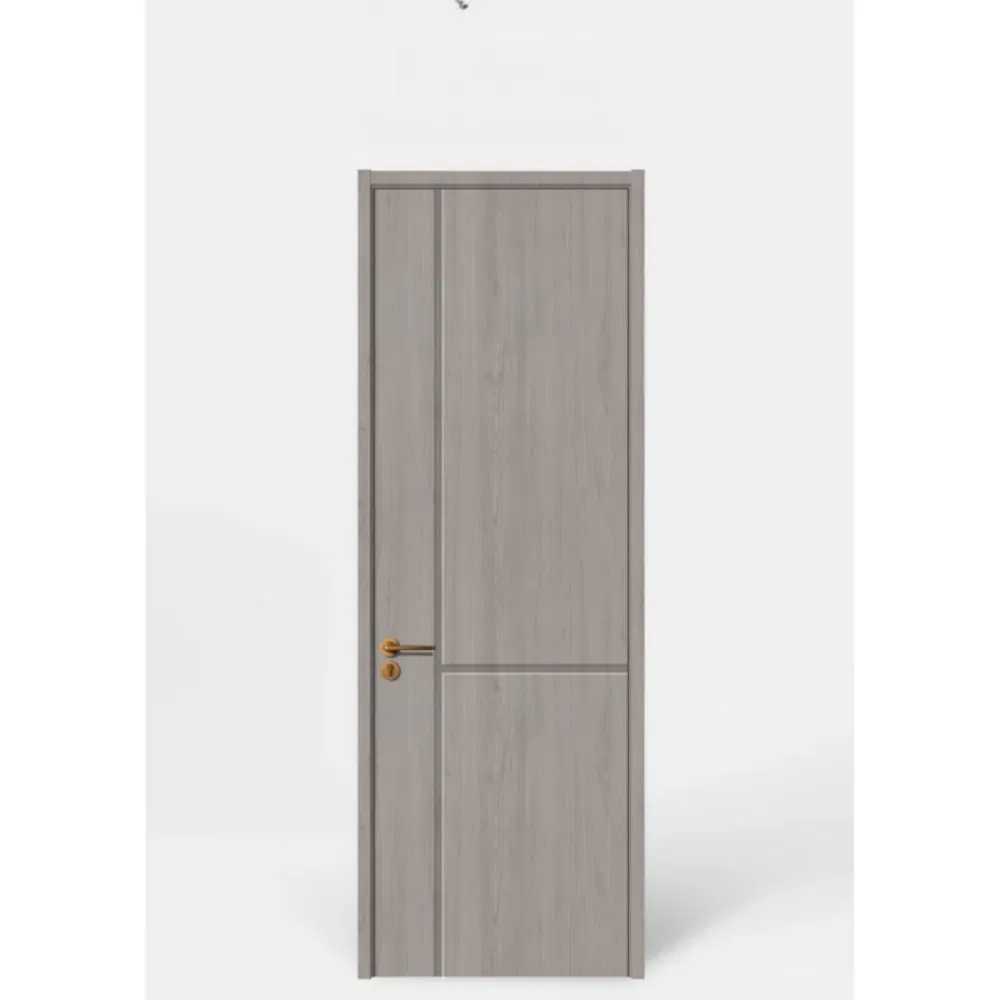 China Factory Wholesale Price OEM ODM Customized Modern Design Water Proof Entrance Interior Solid Wooden Wood Fire Rated PVC WPC Engineering Wooden Room Door