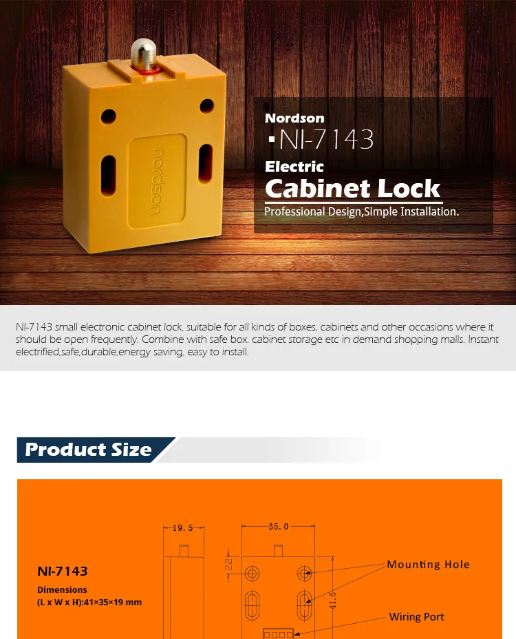 Cabinet Lock View 1