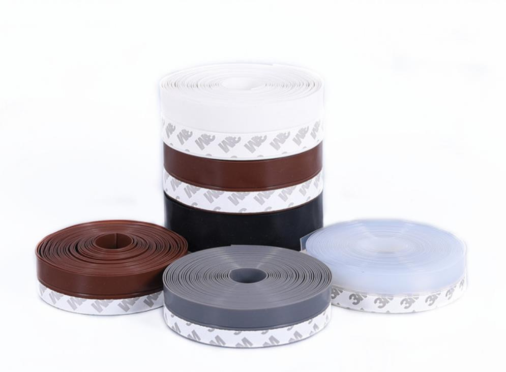 Door and Window Accessories Self Adhesive Door Bottom Rubber Seal Brush Weather Strip