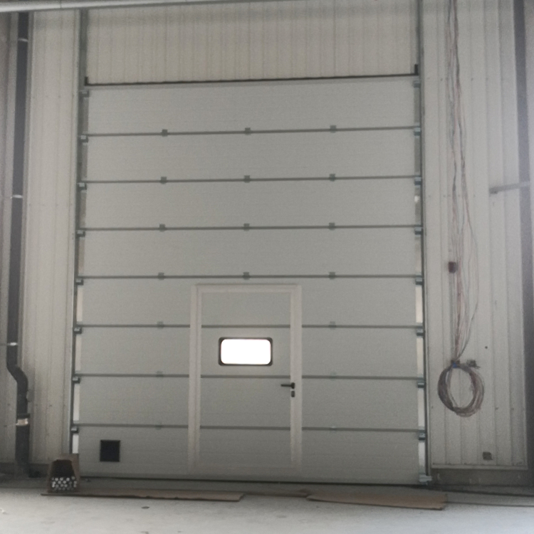 Industrial Warehouse Overhead Thermal Insulated Vertical Lifting Metal Loading Dock Sectional Steel Door