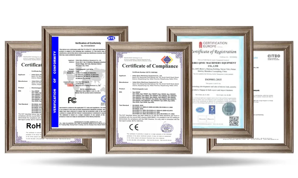 Certifications Display