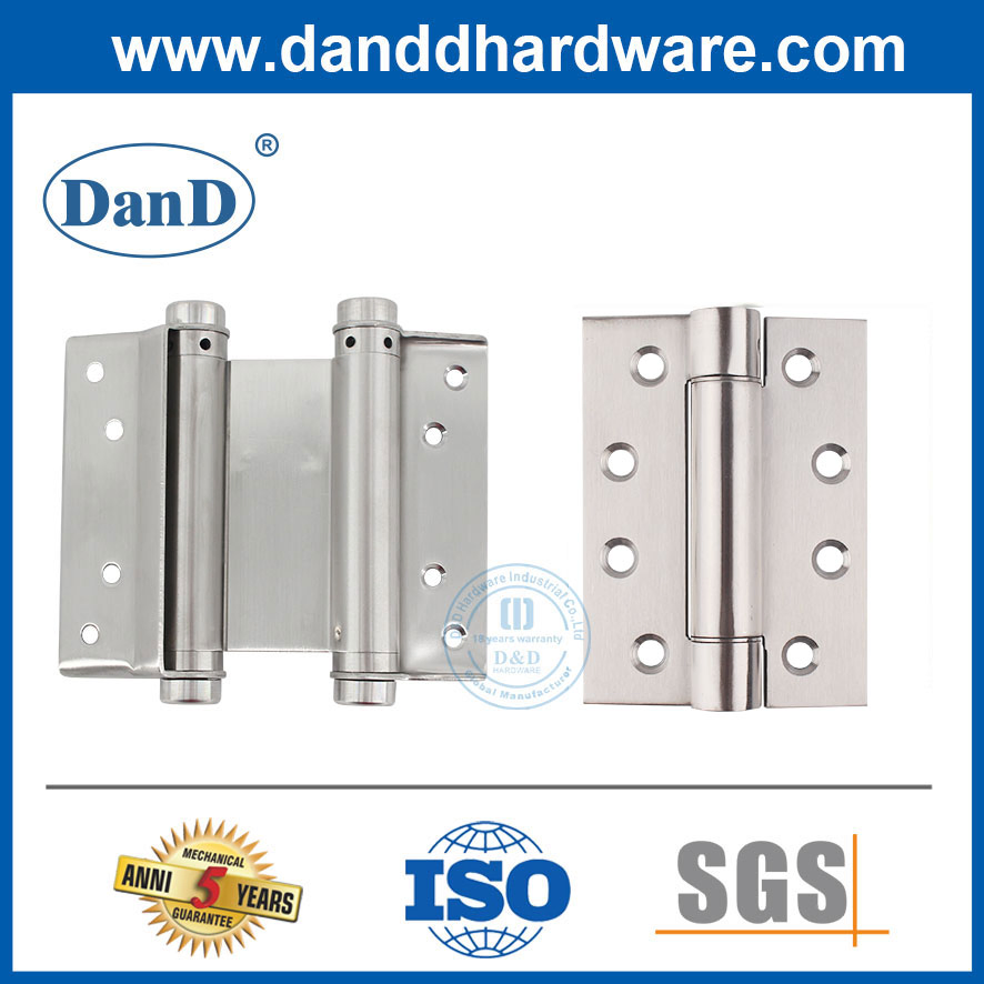 Hardware Pivot Stainless Steel Security Safety Mortise 180 Degree Floor Flush Hinge Hanging Device Spring Hinge Rising Falling Self Closing Spring Door Hinges