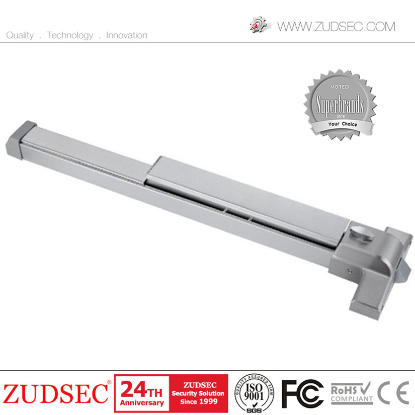 Steel Fire Rated Economic Hardware Vertical Rod Emergency Escape Push Bar Lock Rim Type Commercial Door CE Length Panic Exit Device