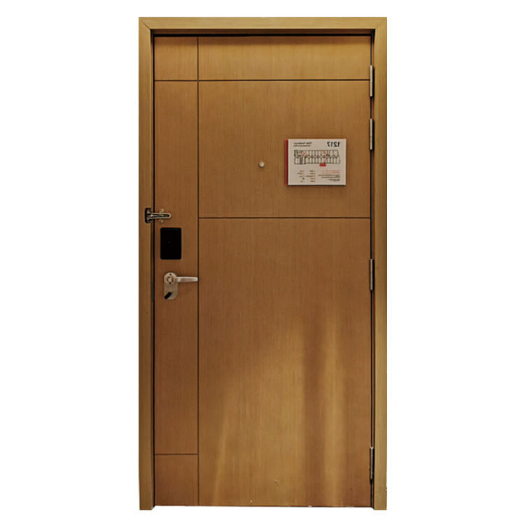 Solid Wood Door 30 Min Fire Rated Doors Width HM Frame