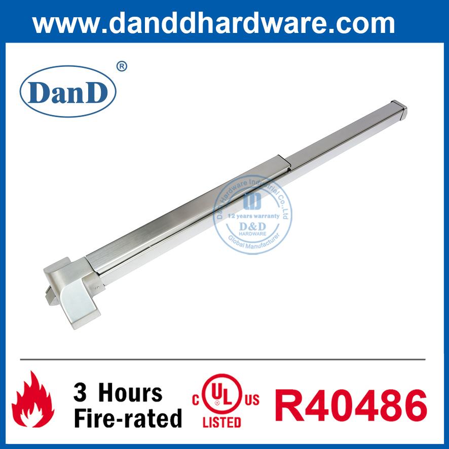 UL 10c Steel Rim Type Push Device Door Lock Accessories