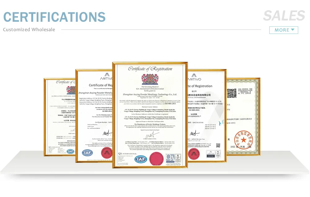 Certifications