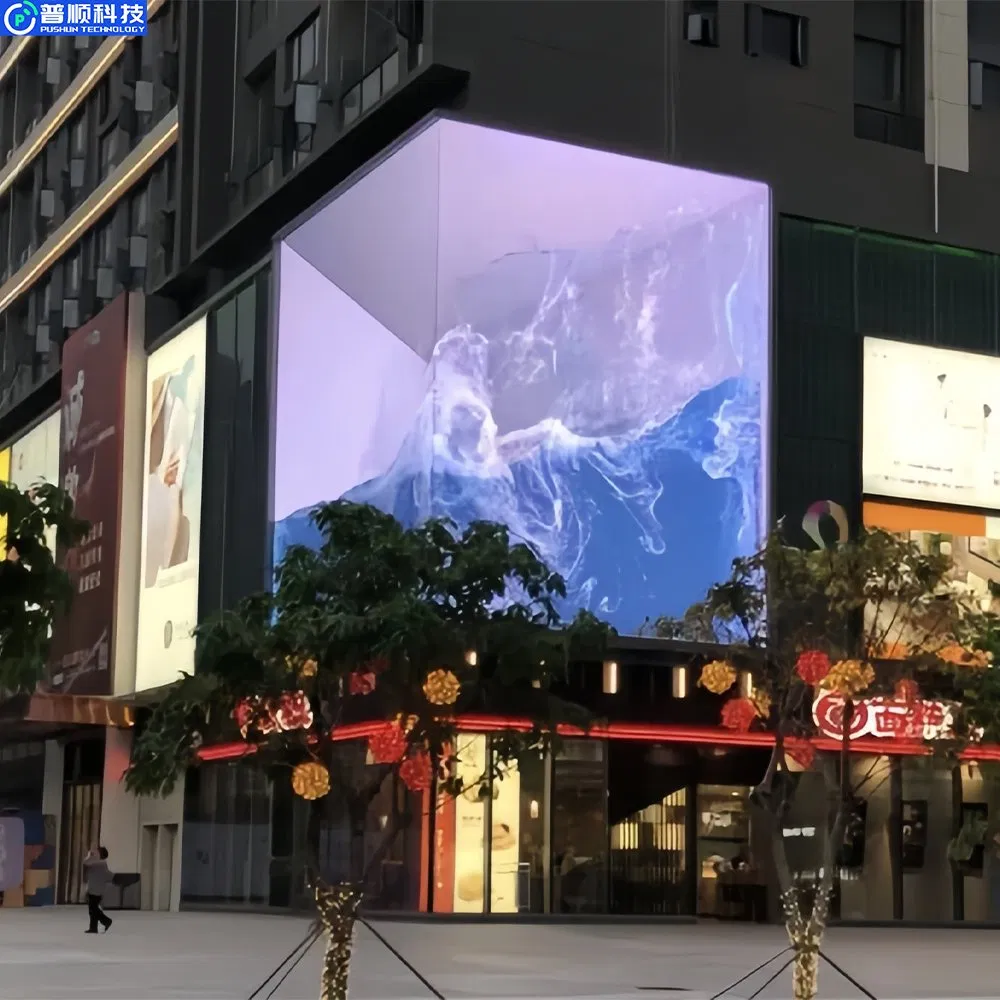Pushunled Outdoor LED Display Full Color for Commercial Advertisement LED Screen Display