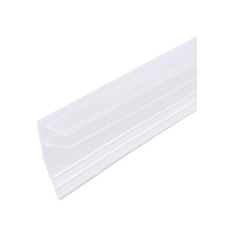 Frameless Shower Bottom Side Seal Strip F-Type Glass Bottom Seal Door Sweep