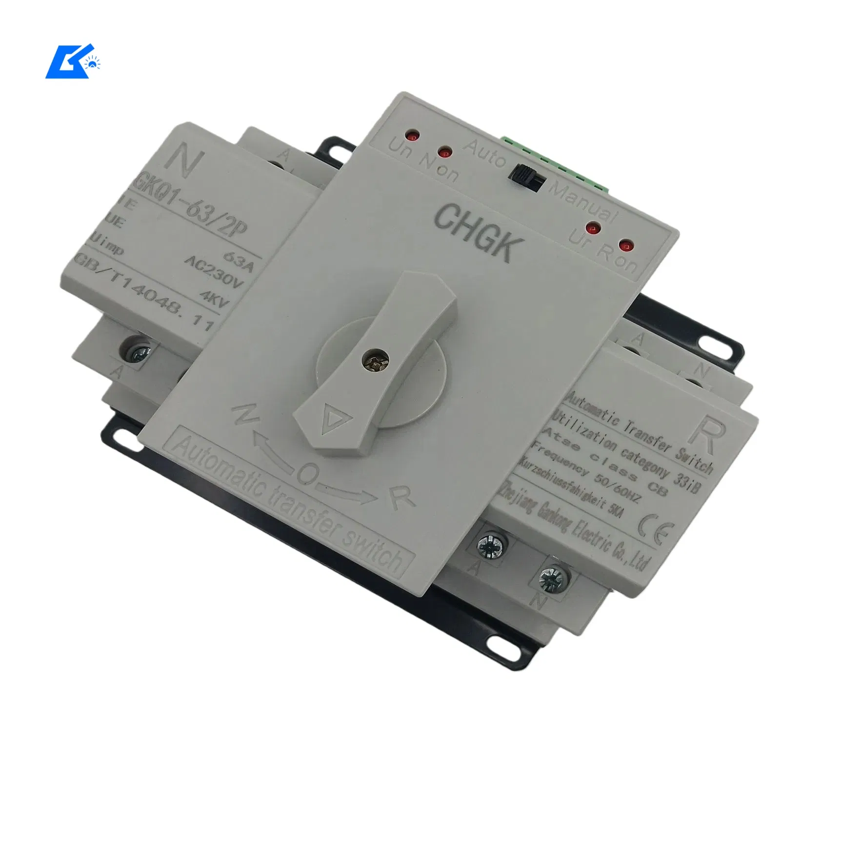 2p 63A 230V MCB Type ATS Dual Power Automatic Transfer