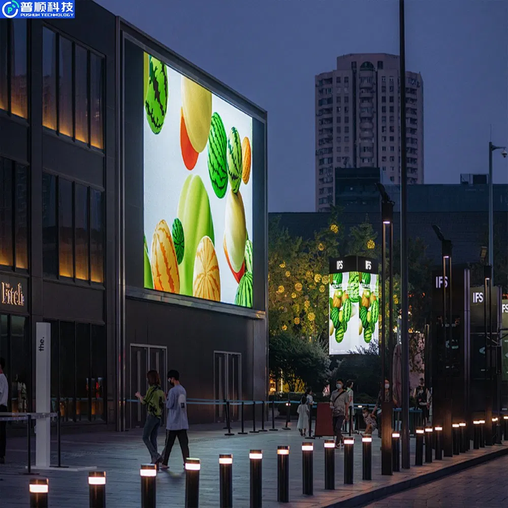 Pushunled 3D Billboard Commercial Advertisement Full Color Outdoor LED Display Screen