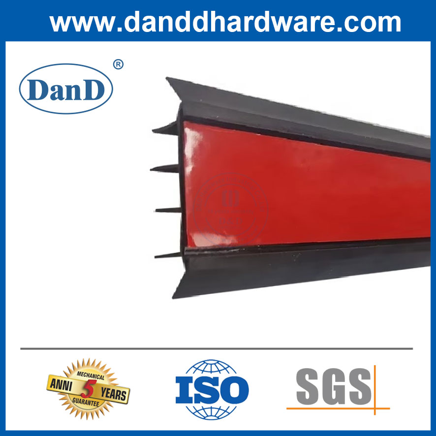Durable PVC Door Bottom Seal Strip Door Sweep Weather Stripping for America