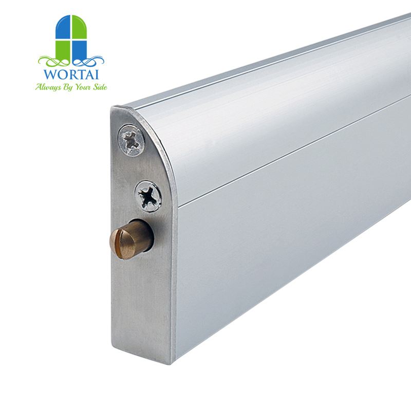 Face Mounted Automatic Door Bottom Seal Drop Down Door Sweep