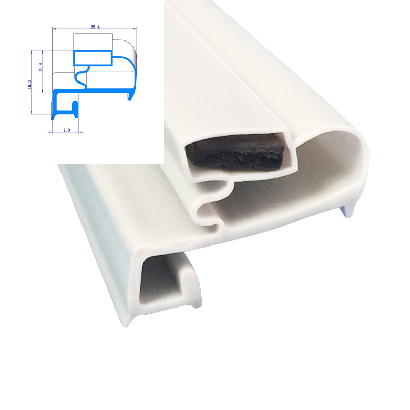 Refrigerator Weatherstripping Magnetic Rubber Door Gaskets for Freezers / Fridges