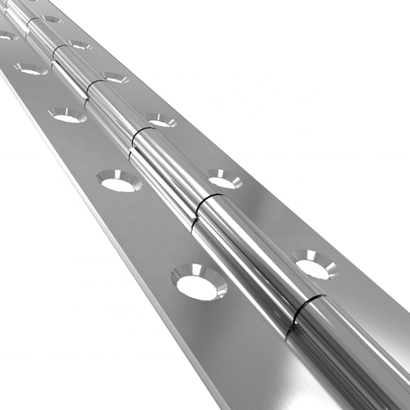 Custom Heavy Duty Approved Waterproof Continuous Concealed Stainless Steel Long Piano Hinge