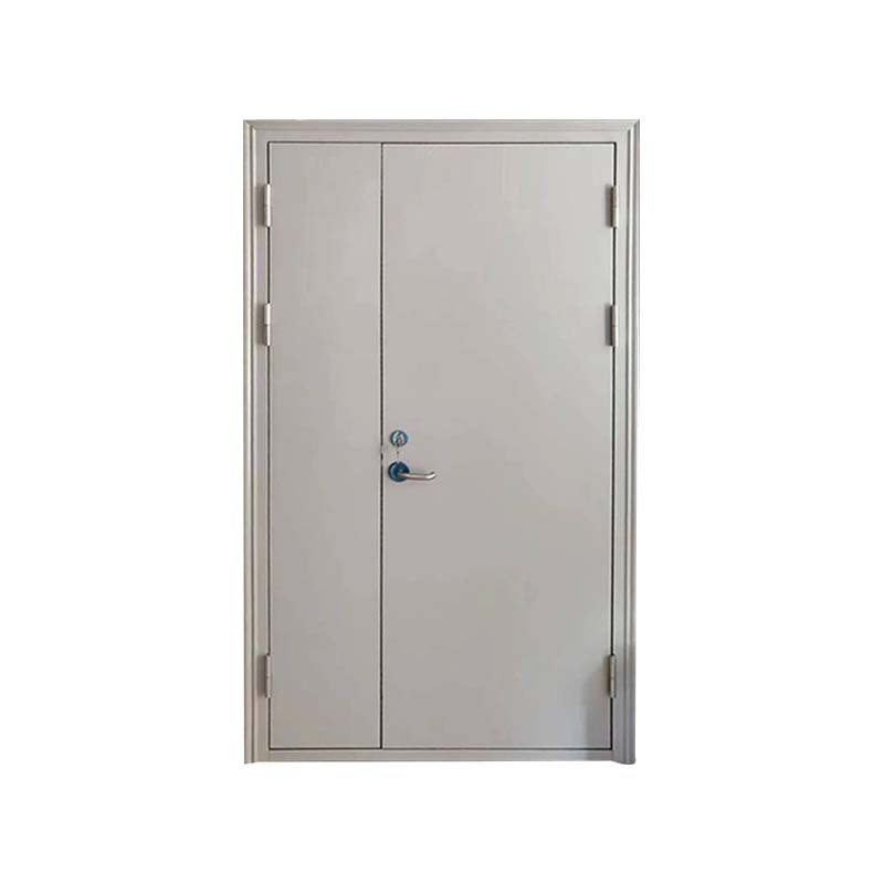 Safe Steel School Gate Fire Rated Classroom Protection Steel Door with Locking System