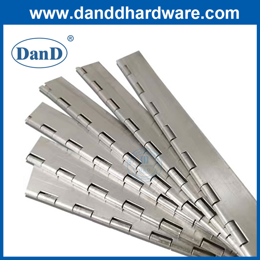 D&D Hardware Furniture Fitting Stainless Steel/Steel/Aluminum Continuous Piano Hinges