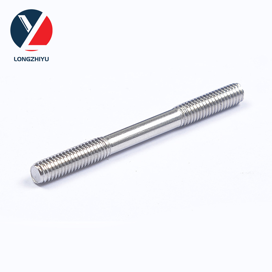 Threaded Rod Black Zinc Plated Carbon Steel Fastener Stud Thread Rod