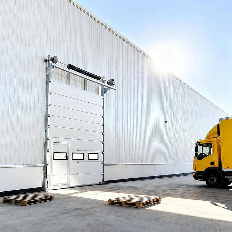 Thermal Insulated Sectional Overhead Door for Climate-Controlled Storage