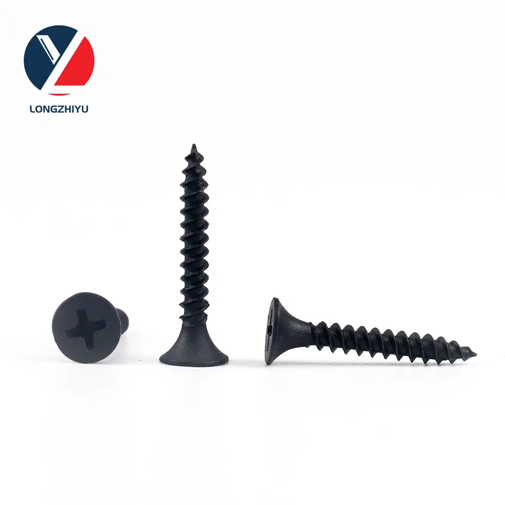 3.5*25mm Carbon Steel Grey Phosphated Bugle Head Drywall Screws