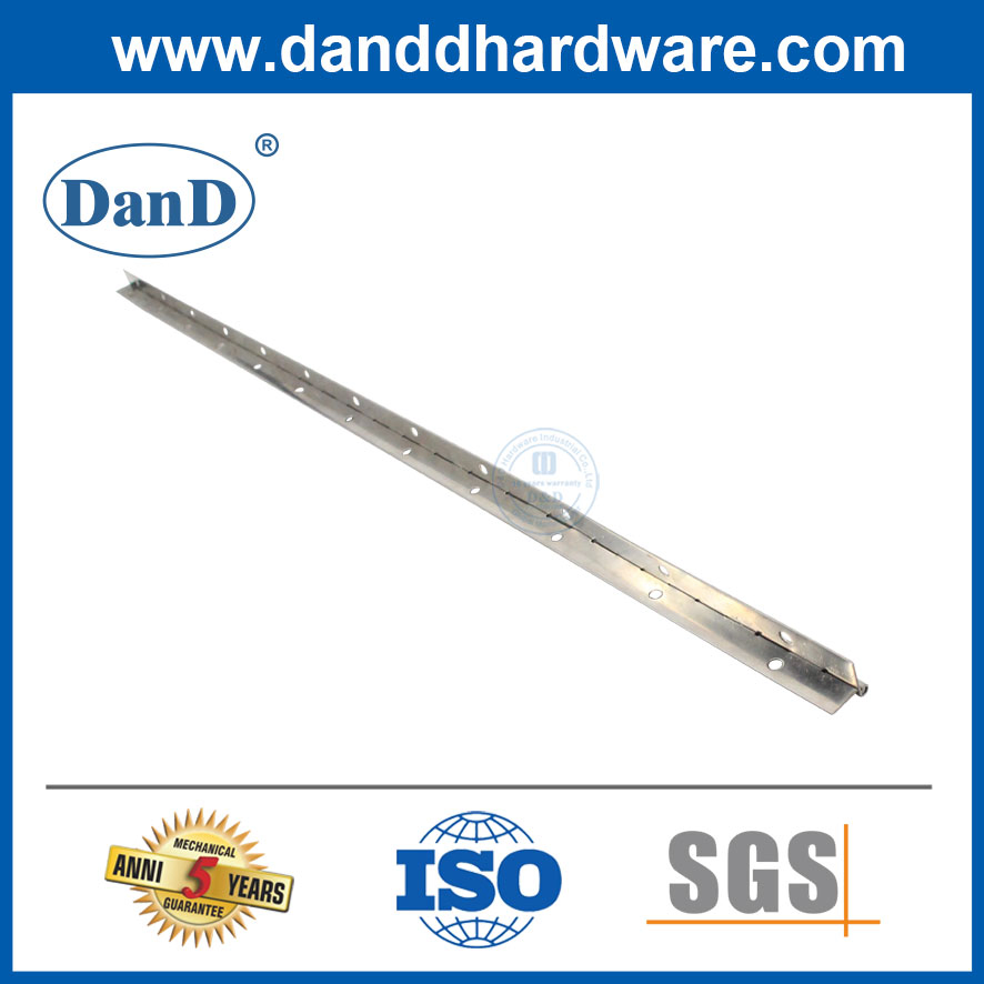 Construction Hardware Stainless Steel Long Length Brass Steel Continuous Piano Door Hinge