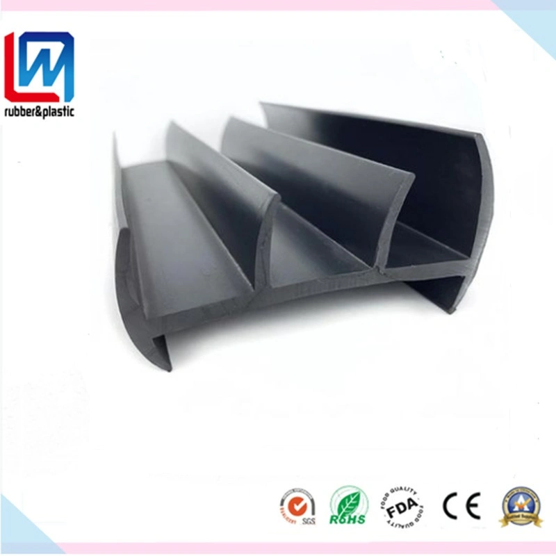 Extrusion Profile Container Rubber Weatherstripping Seals Door Gasket for Truck Van