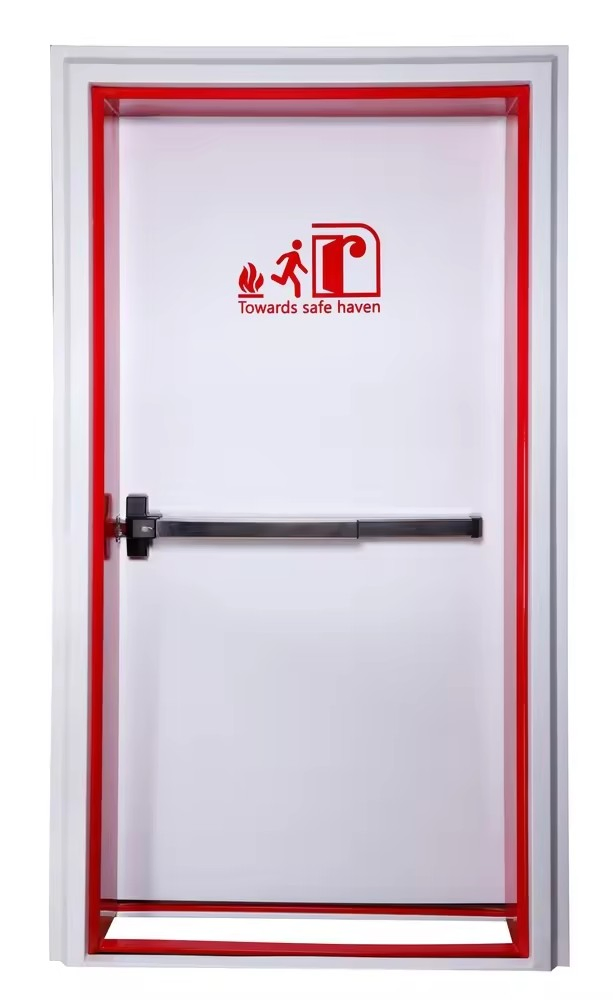 UL Double Escape Commercial Door Fire Rated Push Touch Bar Vertical Rod Panic Exit Device