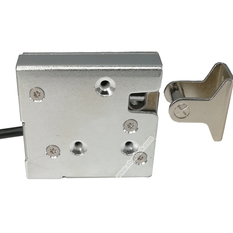 Electronic Cabinet Lock with Reporting and Manual Override