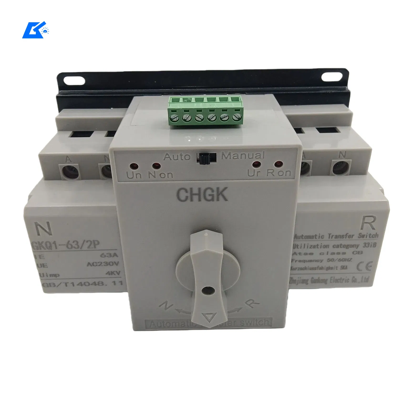 2p 63A 230V MCB Type ATS Dual Power Automatic Transfer