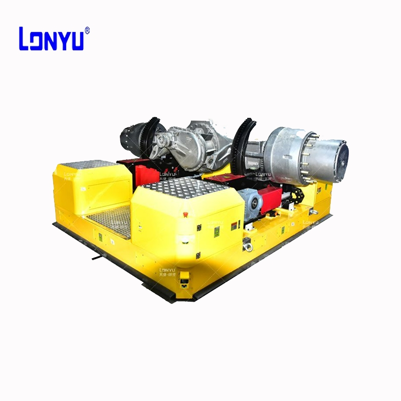 Workshop Transfer Equipment Battery Power Motorized Rail Transfer Car