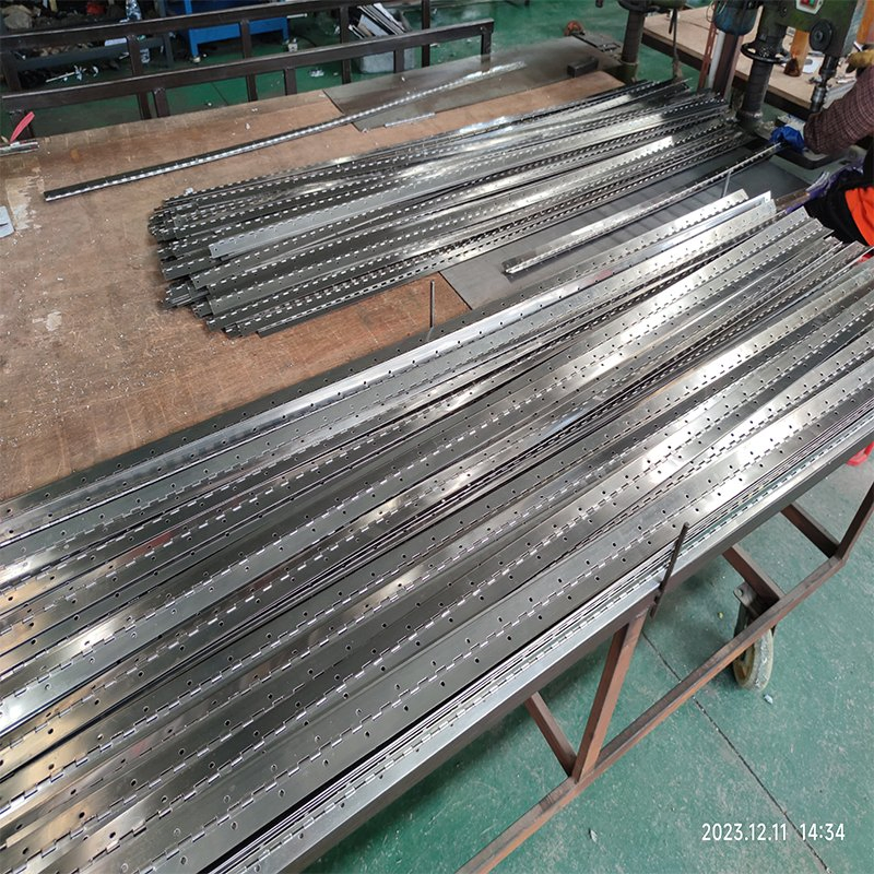 Custom Heavy Duty Approved Waterproof Continuous Concealed Stainless Steel Long Piano Hinge