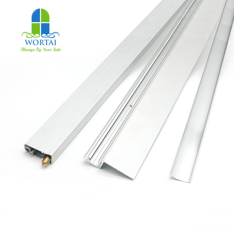 Face Mounted Automatic Door Bottom Seal Drop Down Door Sweep