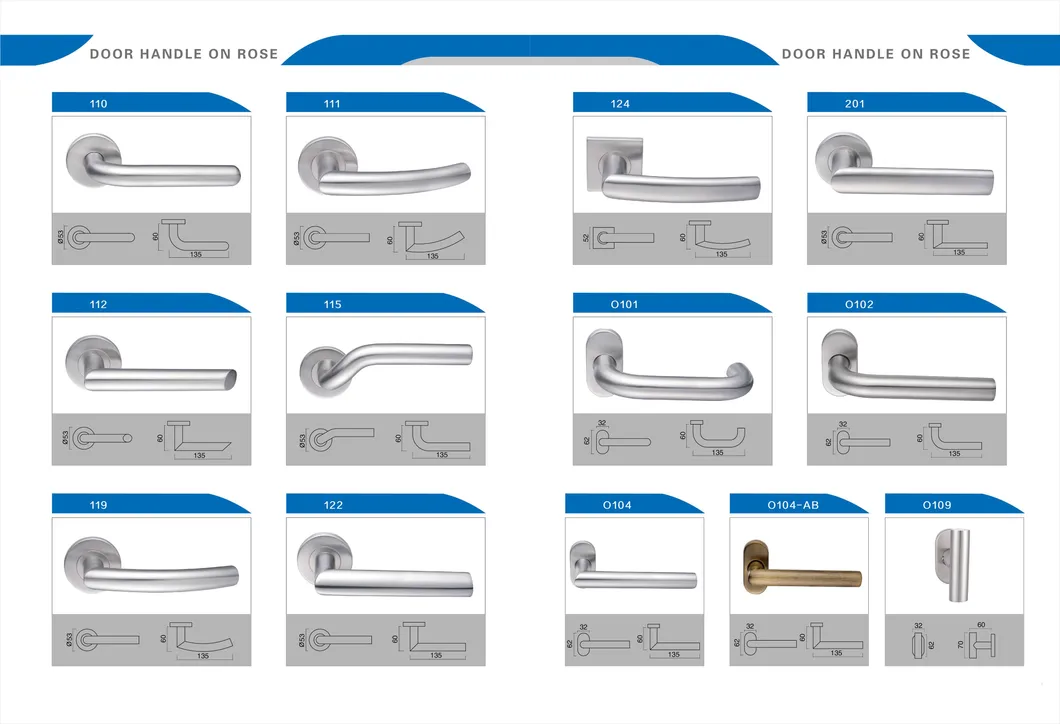 Door Handle Lock Set 3