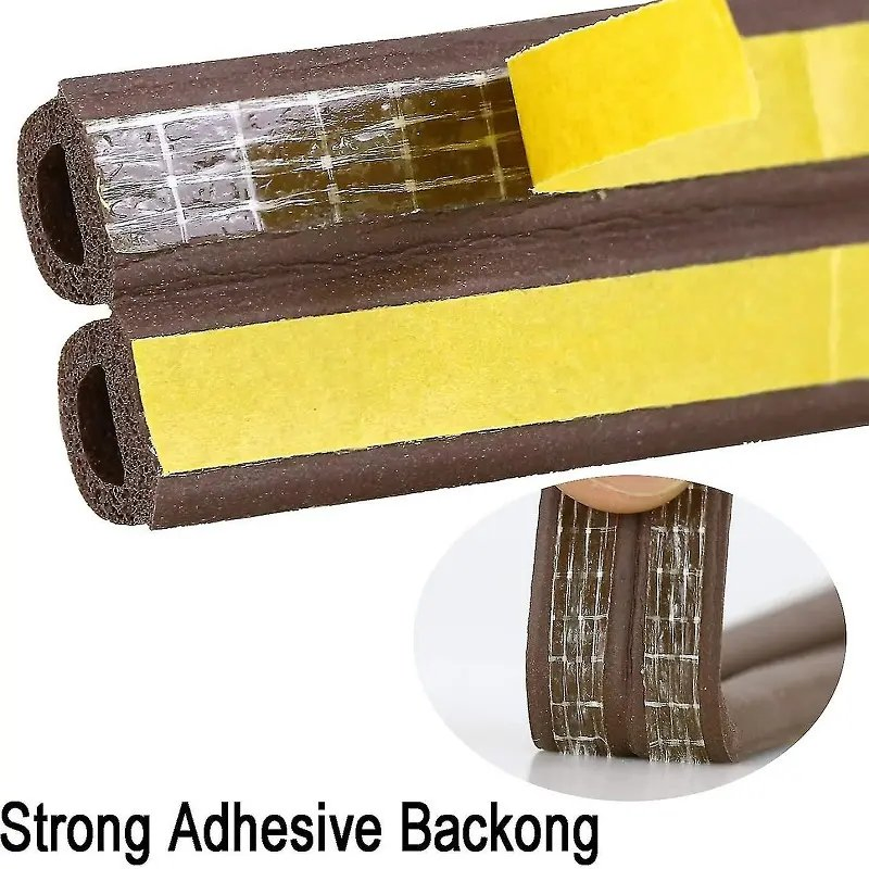 D P E I Type Self Adhesive Door and Window Sealing Strip Foam Rubber Weatherstrip