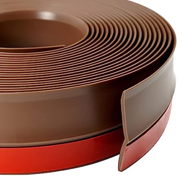 Self Adhesive Weather V Seal Strip Top and Sides Garage Door Seal Inner Weatherstrip