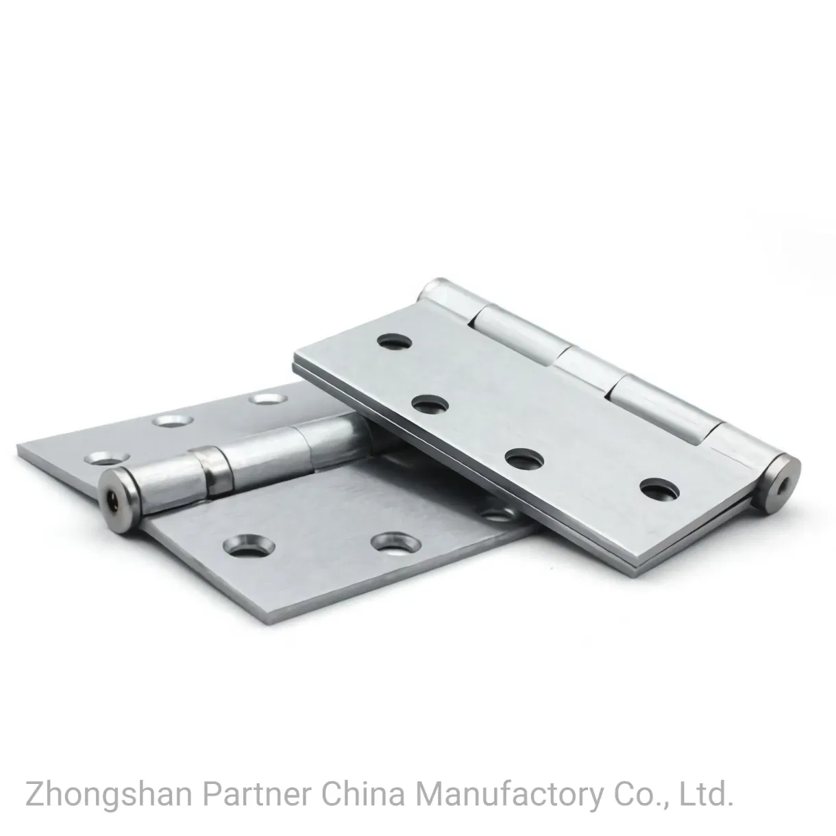 Stainless Steel 304 Butt Door Hardware Hinge Silver Security Pivot Ball Bearing Commercial Metal Door Hinge
