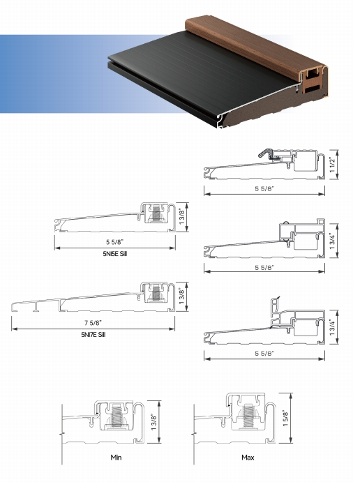 Premium Adjustable Fire Resistant Threshold for Decoration Needs