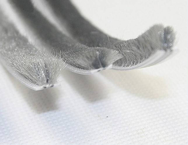 Brush Weather Stripping Self-Adhesive Pile Weatherstrip Draught Excluder for Sliding Windows and Door