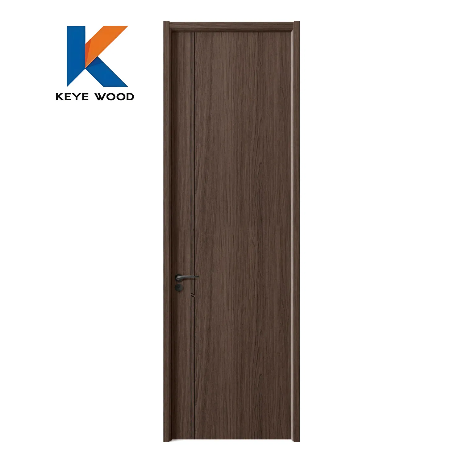 Fire Rated Walnut Wooden/Flush/Front Entrance Main/Melamine Interior Wood Door