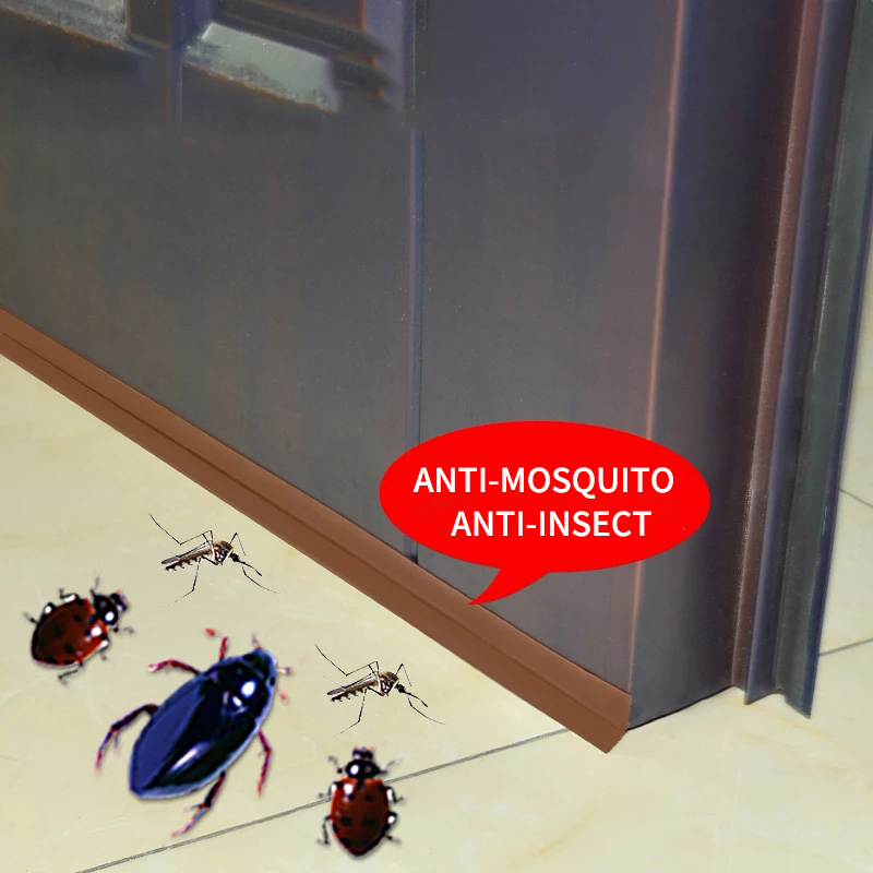 26 Feet Silicone Seal Strip Door Window Weather Stripping Self Adhesive Sound Insulation Sealing Strip