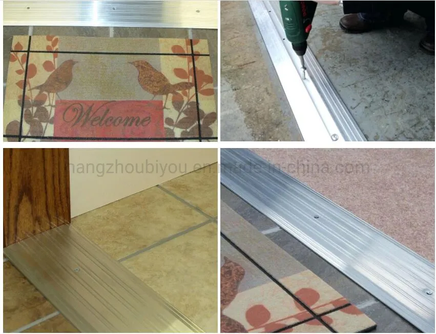 Wooden or Metal Door Aluminum Alloy Door Threshold Application