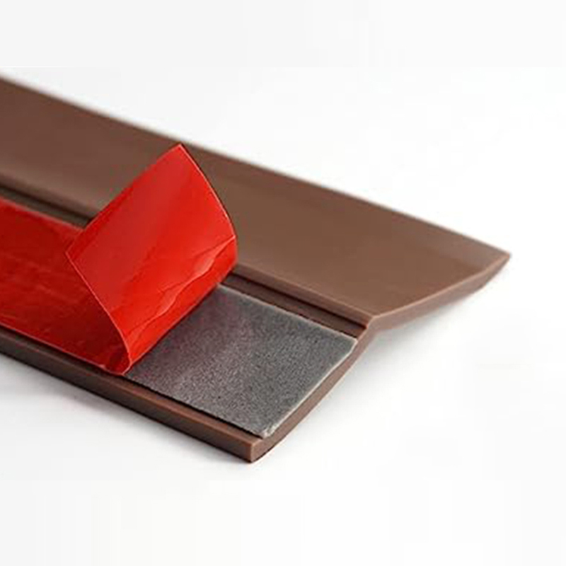 Self Adhesive Weather V Seal Strip Top and Sides Garage Door Seal Inner Weatherstrip