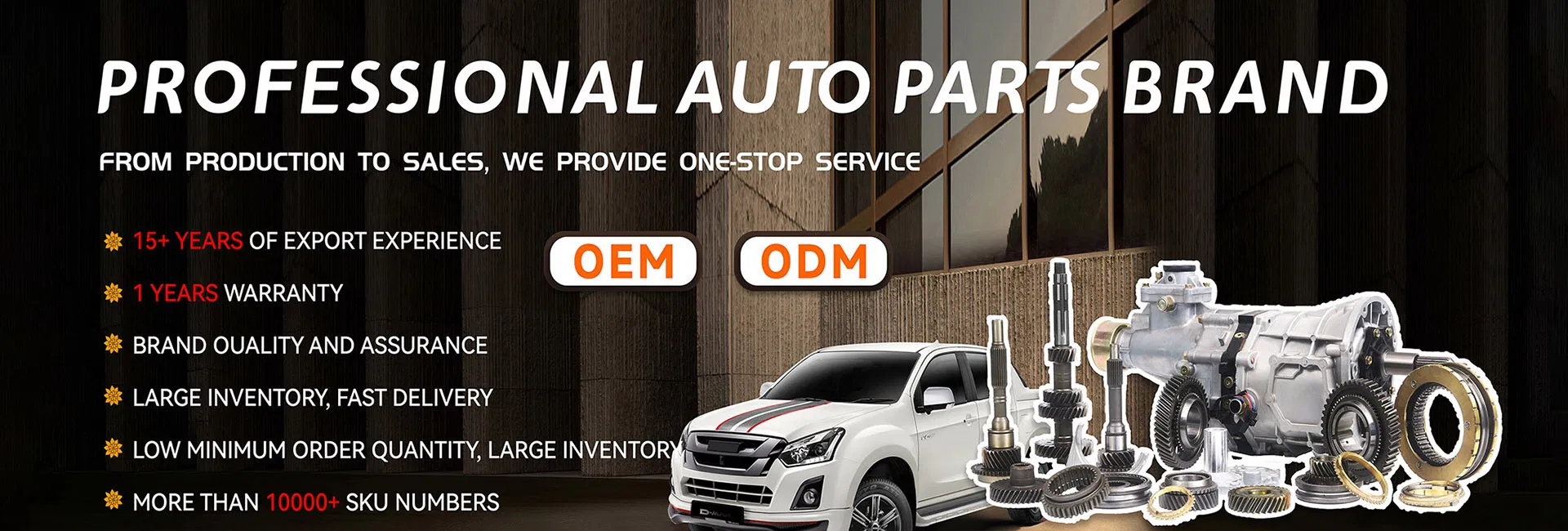 Transfer Case Power Take Off Banner