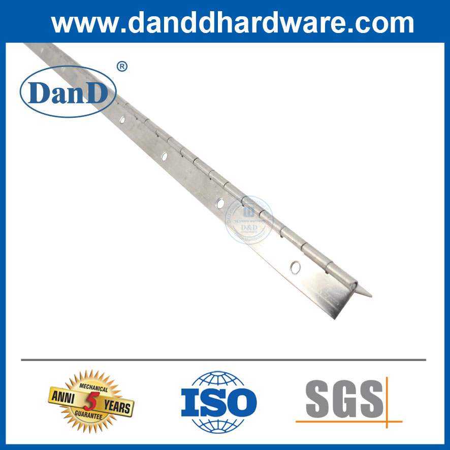 OEM Factory Continuous Long Folding 180 Degree Metal Screw Piano Hinge