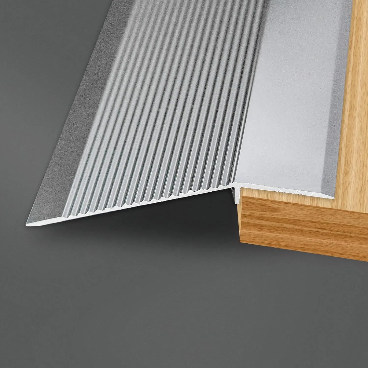 Gardens Adjustable Height Exterior Aluminum and Hardwood Sill Inswing Door Bottom Threshold