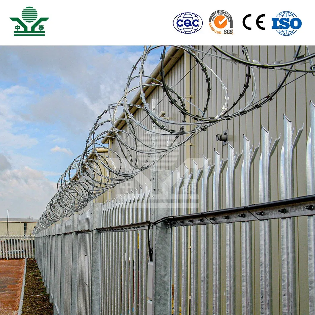Zhongtai Barbed Wire Double Strand China Manufacturers 28 Inch Coil Diameter Strand Barbed Wire Used for Swimming Pool Security Fence